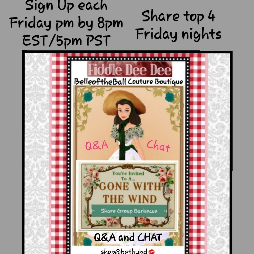 Sat Down S. Share Grp STILL OPEN July 10-12/Filter Just Shared To SIgnUp Weekend - Picture 2 of 3